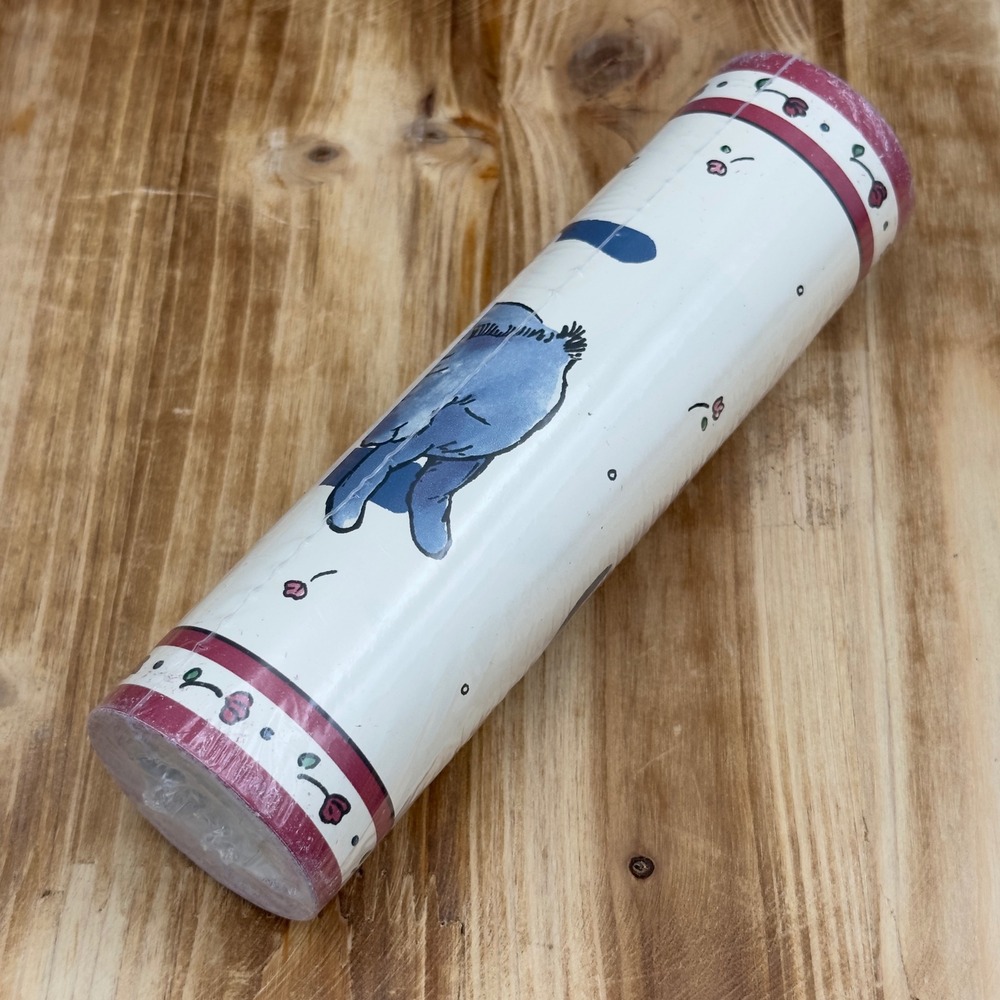 Sunworthy Classic Pooh Eeyore Piglet‎ Wallpaper Border Prepasted 5 Yards 195211